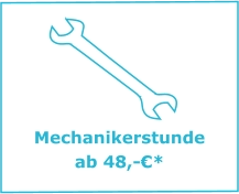 Mechanikerstunde   ab 48,-€*